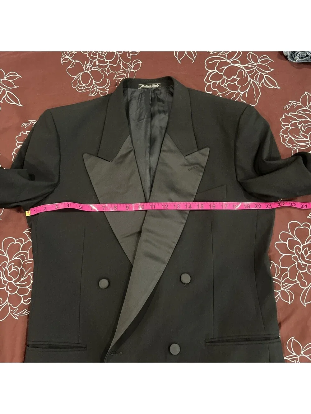 MANI GIORGIO ARMANI DOUBLE BREASTED TUXEDO AND JACK VICTOR PANTS 39R 34x31 VGC